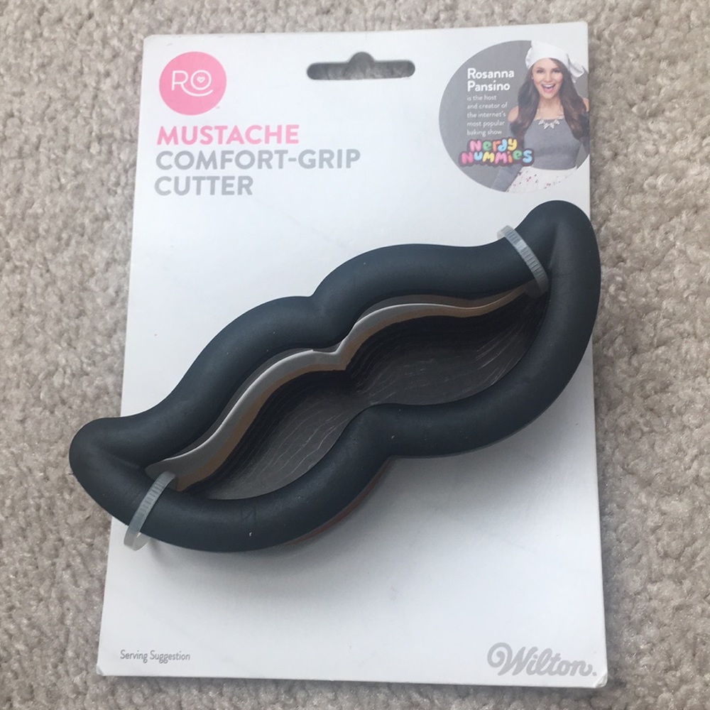 Cookie Cutter Mustache Shape